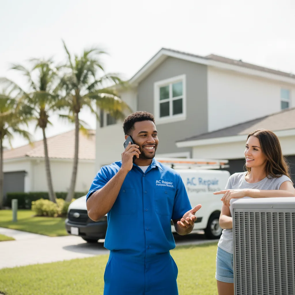 AC Repair Pompano Beach customer support in Royal